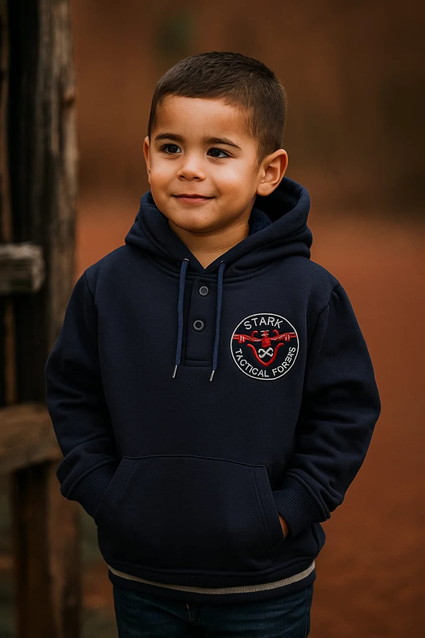 Hoodie with fur lining
