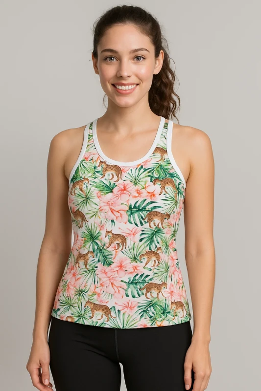 Starke Brand Women's Polyester-Spandex Tank Top
